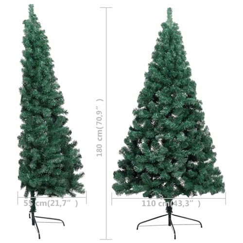vidaXL künstlicher halber Weihnachtsbaum - 4