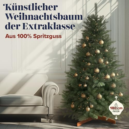 Pure Living 100% Spritzguss Weihnachtsbaum (180 cm) - 2