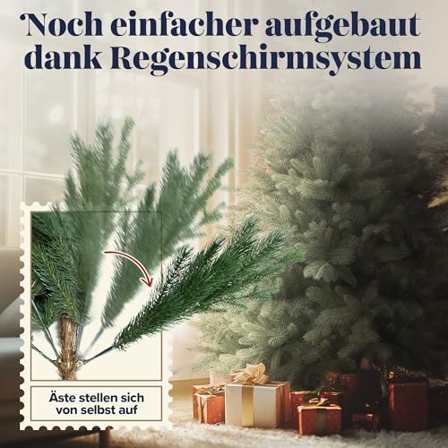 Pure Living 100% Spritzguss Weihnachtsbaum (180 cm) - 4