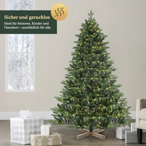 Salcar künstlicher Weihnachtsbaum mit Beleuchtung 180 cm - 2