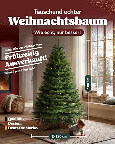 Amari naturgetreuer künstlicher Weihnachtsbaum 180cm - 2