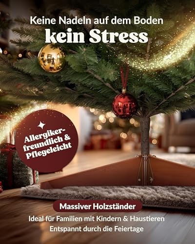 Amari naturgetreuer künstlicher Weihnachtsbaum 180cm - 5