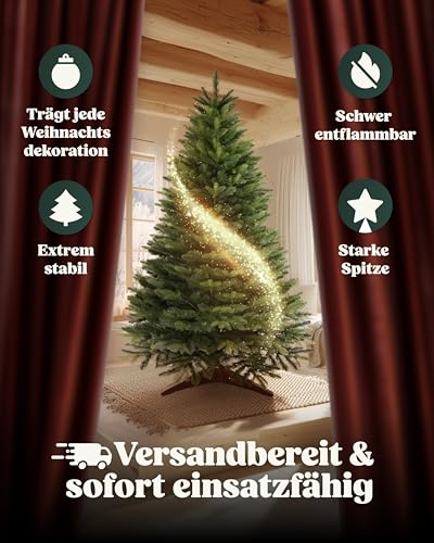 Amari naturgetreuer künstlicher Weihnachtsbaum 180cm - 8