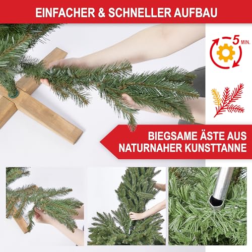 Wolkenland Premium-Weihnachtsbaum 220cm - 3
