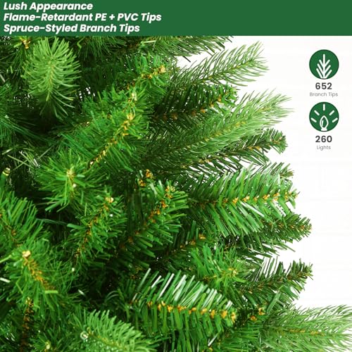 SHareconn Baum mit Beleuchtung 150 cm - 4