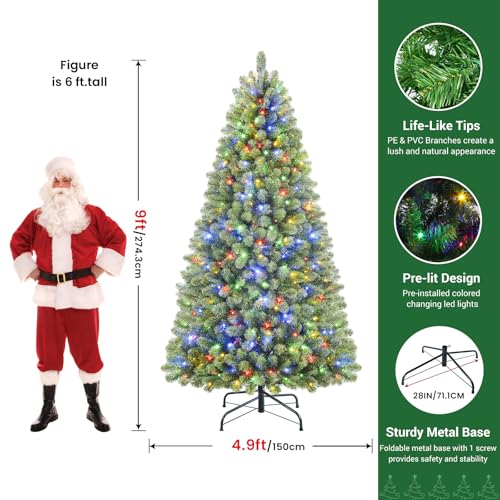 SHareconn Baum mit Beleuchtung 274 cm - 2