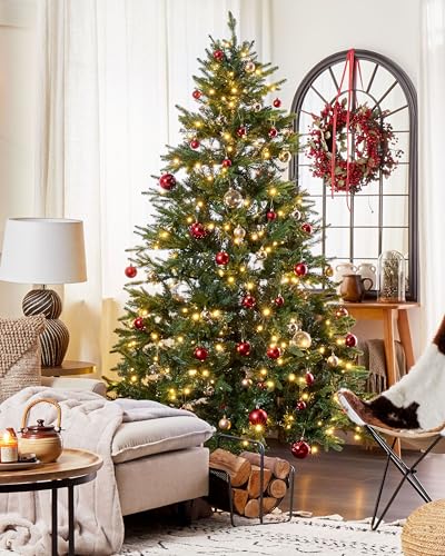 Beliani Weihnachtsbaum mit LED 210 cm - 2