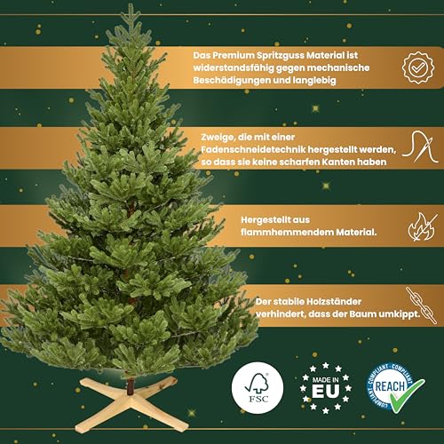 TreesHouse Spritzguss Nordmanntanne 150 cm - 3