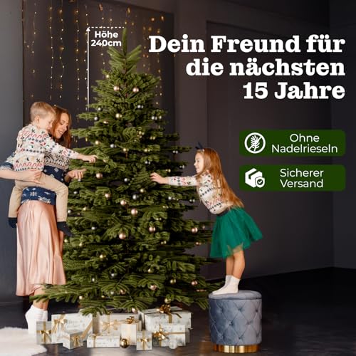 Boomding künstliche Nordmanntanne 240 cm - 7