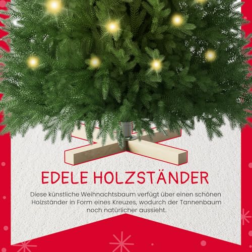 Soontrans Weihnachtsbaum mit Beleuchtung 180 cm - 7