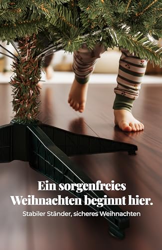 Menz künstlicher Premium Weihnachtsbaum mit Lichterkette - 5