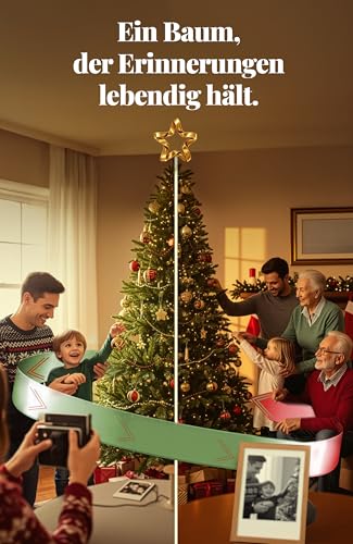 Menz künstlicher Premium Weihnachtsbaum mit Lichterkette - 6