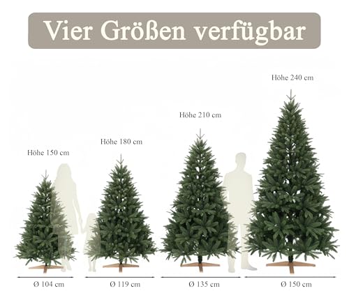 Cox Swain 100% Spritzguss Weihnachtsbaum (210cm) - 7