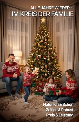 4smile künstlicher Weihnachtsbaum 180 cm/Dunkelgrün - 2