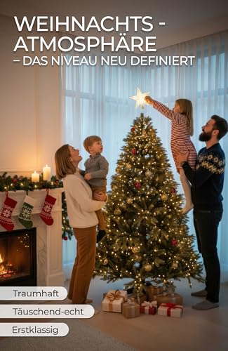 4smile Premium künstlicher Weihnachtsbaum (180 cm) - 2