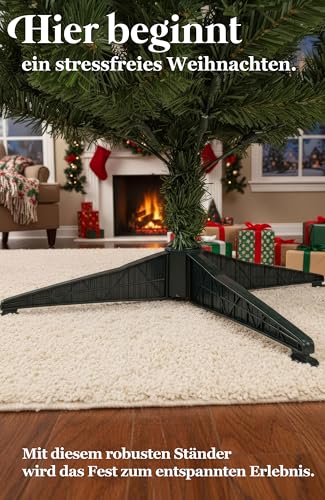 4smile Premium künstlicher Weihnachtsbaum 180 cm Dunkelgrün - 5
