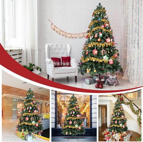Yeaupe Pro Weihnachtsbaum mit Dekoration (210cm) - 7