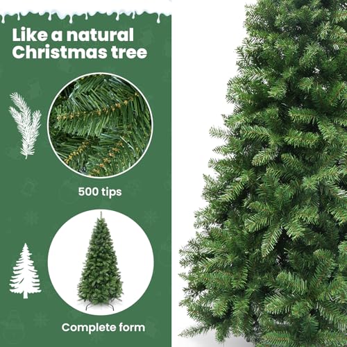 Yeaupe Pro Weihnachtsbaum mit Dekoration (150cm) - 4