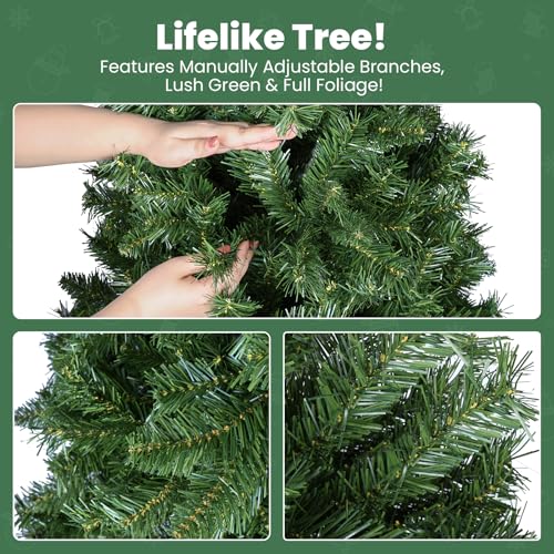 Yeaupe Pro Weihnachtsbaum mit Dekoration (150cm) - 6