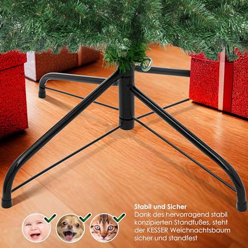 Kesser Weihnachtsbaum künstlich 180cm mit 588 Spitzen - 4