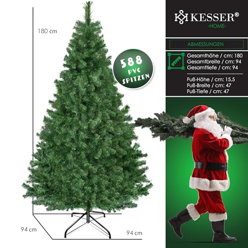 Kesser Weihnachtsbaum künstlich 180cm mit 588 Spitzen - 8