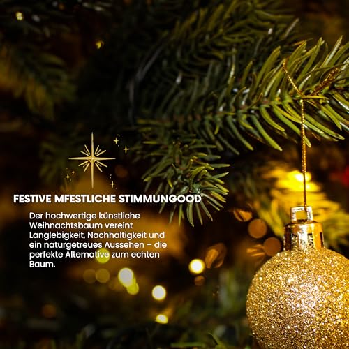 Smereka künstliche Nordmanntanne 210 cm - 8