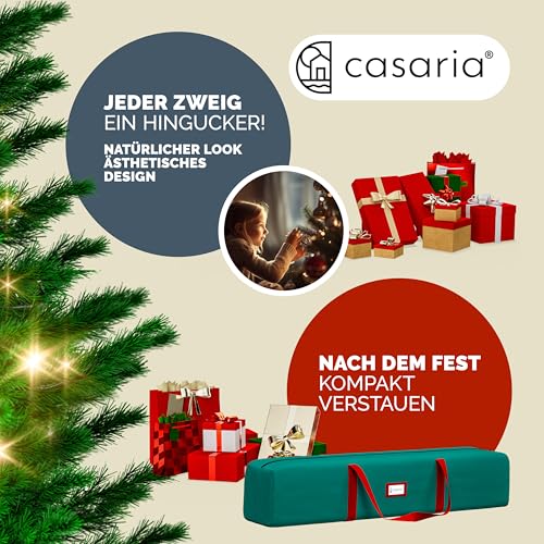 Casaria künstlicher Weihnachtsbaum mit LED-Lichterkette - 8