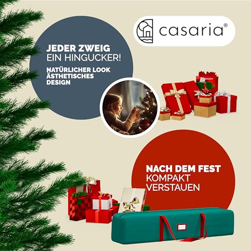 Casaria künstlicher Weihnachtsbaum 180cm mit Metallständer - 8