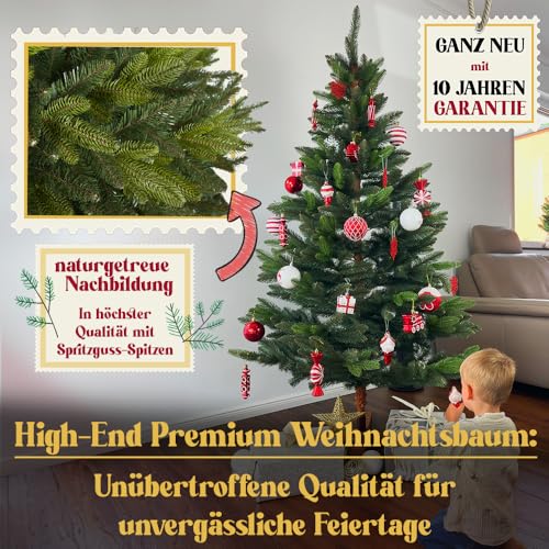 Spessart Instinkt naturgetreuer Weihnachtsbaum 220 cm - 2