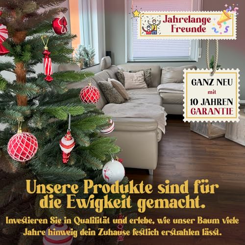 Spessart Instinkt naturgetreuer Weihnachtsbaum 220 cm - 5