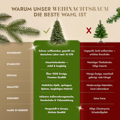 Amari naturgetreuer Künstlicher Weihnachtsbaum - 5