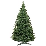 DecoKing Künstlicher Weihnachtsbaum 180 cm Grün Tannenbaum Christbaum Tanne Unecht Weihnachtsdeko Lena
