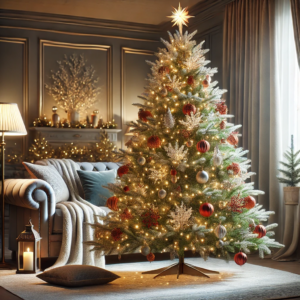 Decoking inspirierter künstlicher Weihnachtsbaum