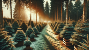Echten Tannenduft können wir nur leider nur bei Weihnachtsbäumen aus der Baumschule genießen