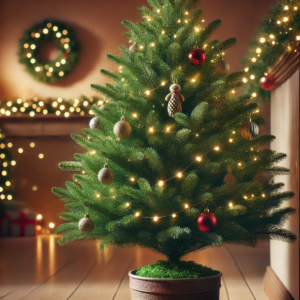 Mit der passenden Pflege können Weihnachtsbäume im Topf auch in den kommenden Jahren für das Weihnachtsfest eingesetzt werden.